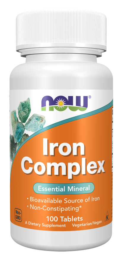 NOW Foods Iron Complex 100 Tabs