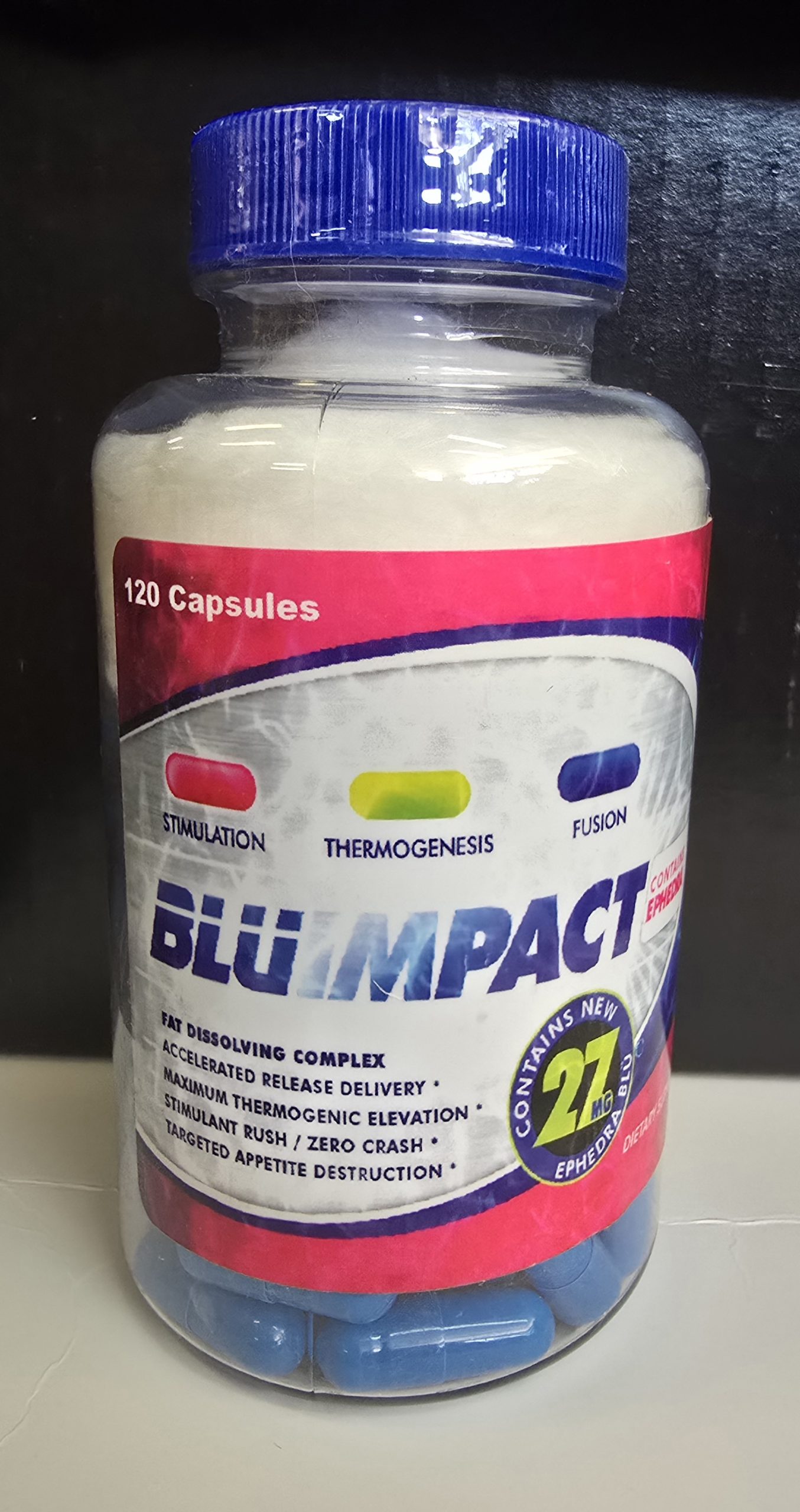BLUIMPACT Original Extreme 120 Cap Bottle