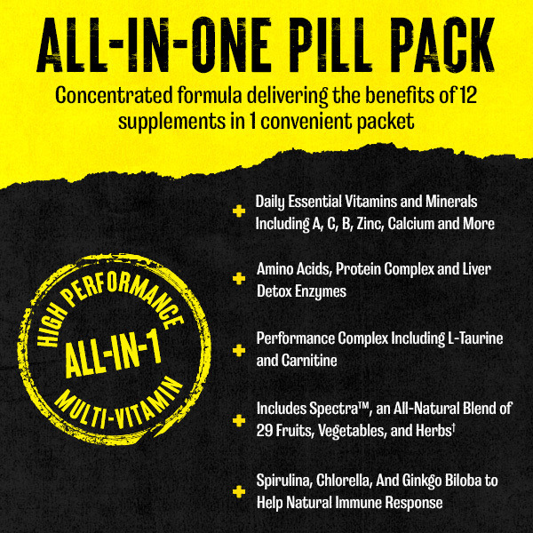 Universal Nutrition Animal Pak 44 Packs - Image 9