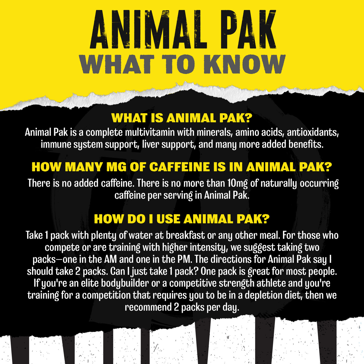 Universal Nutrition Animal Pak 44 Packs - Image 6