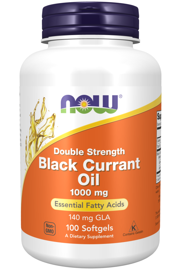 NOW Foods Black Currant Oil 1000mg 100 Softgels