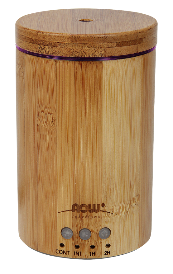 NOW Foods Ultrasonic Real Bamboo Oil Diffuser