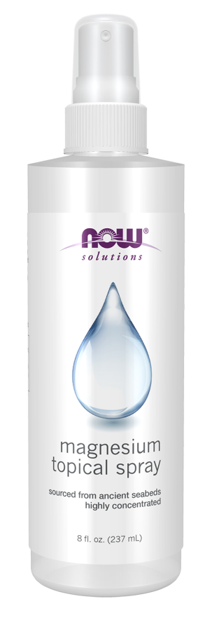 NOW Foods Magnesium Topical Spray 8oz. Bottle