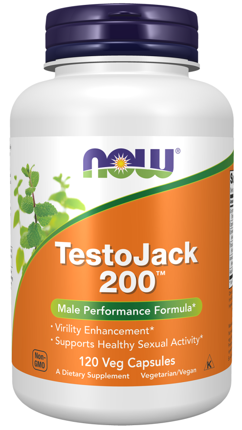 NOW Foods TestoJack 200 60 & 120 Caps