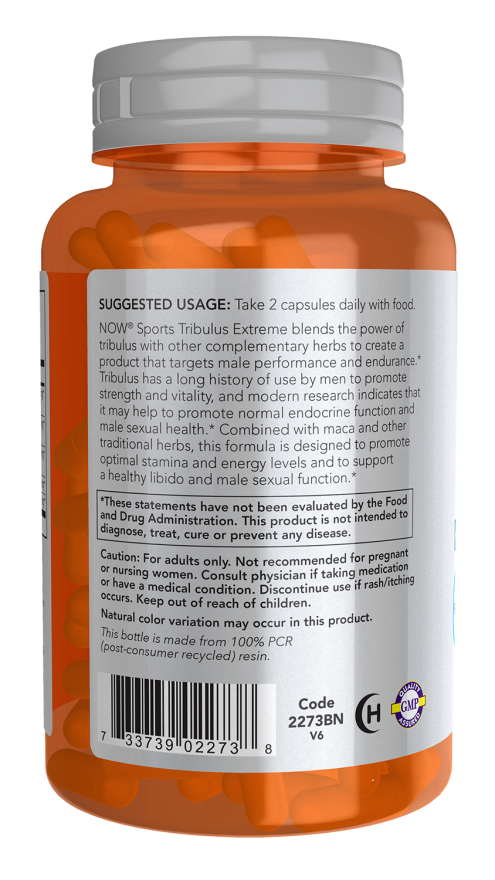NOW Foods Tribulus Extreme 90 Caps - Image 3