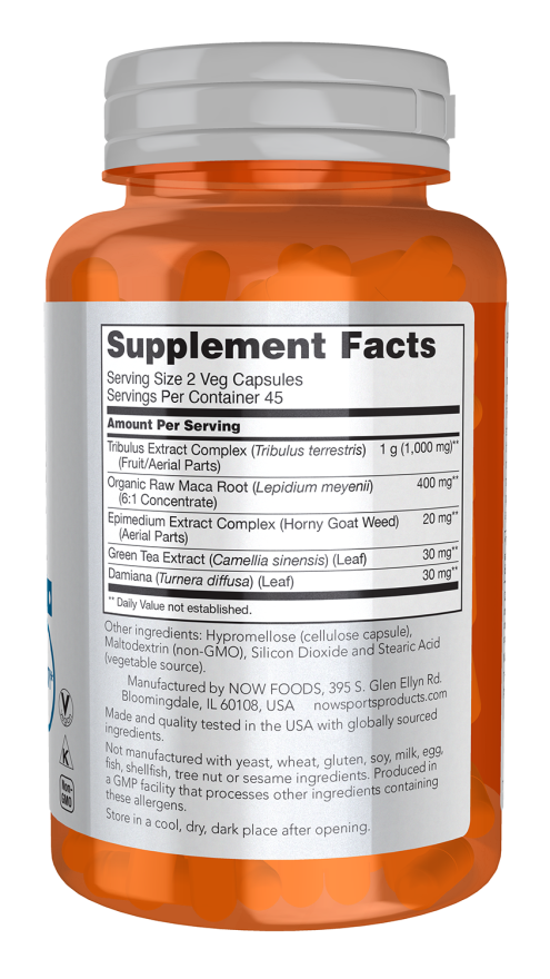 NOW Foods Tribulus Extreme 90 Caps - Image 2