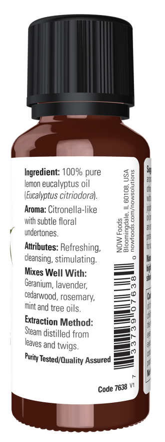 NOW Foods Lemon Eucalyptus Blend 4oz - Image 3