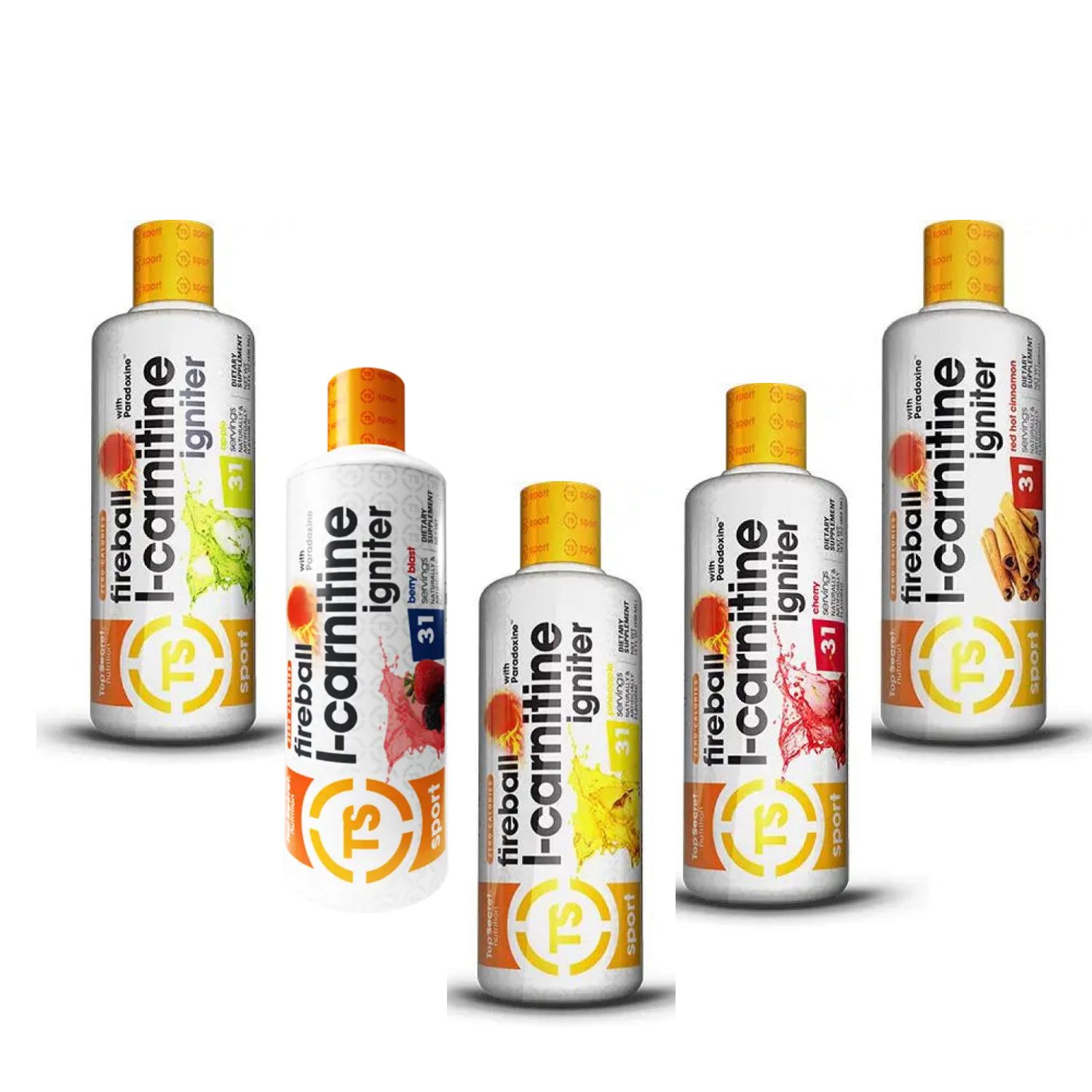 Top Secret Nutrition Fireball liquid L-Carnitine igniter 16 oz