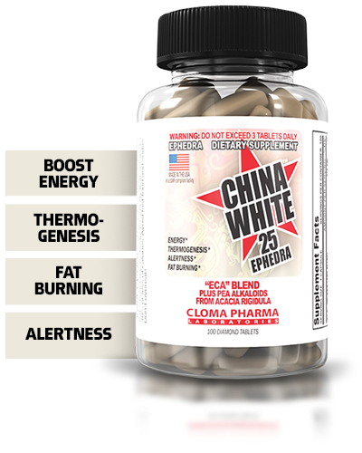 CLOMA PHARMA CHINA WHITE 25