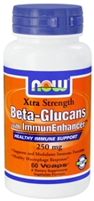 NOW FOODS Xtra Strength Beta-Glucans with ImmunEnhancer 250mg