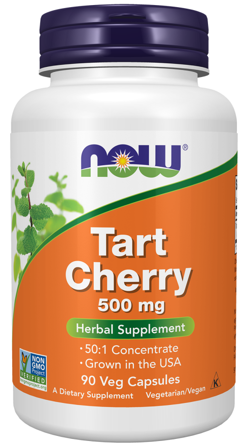 NOW Foods Tart Cherry 500 mg Veg Capsules (on backorder)