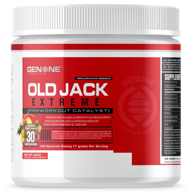 30 Minute Old Jack Pre Workout for Gym
