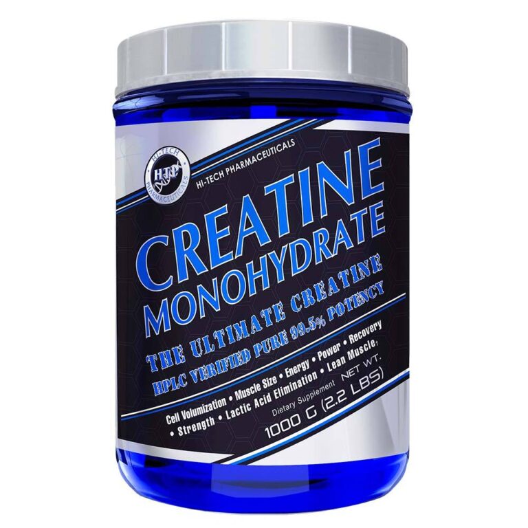 Hi-Tech Pharmaceuticals Creatine Monohydrate 1000g - GoldenTrainer ...