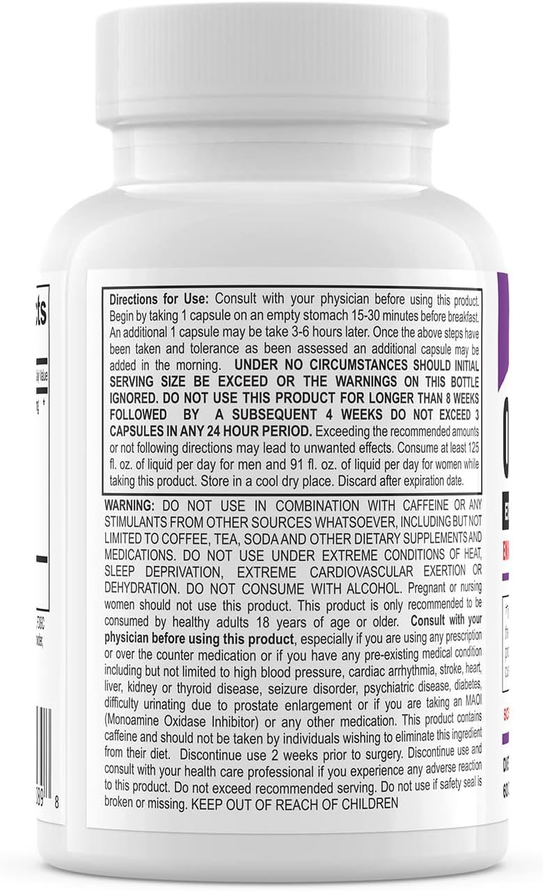 OxyXtreme - 60 Capsules (Like Oxy Elite Pro) by EPG Oxy Xtreme - Image 3