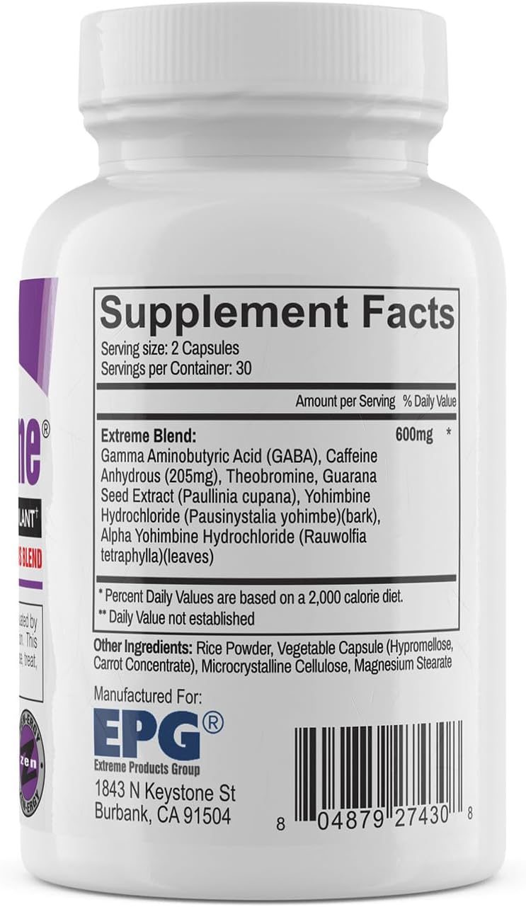 OxyXtreme - 60 Capsules (Like Oxy Elite Pro) by EPG Oxy Xtreme - Image 2