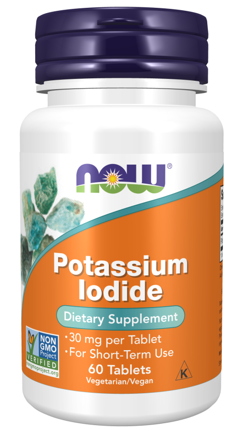 NOW Foods Potassium Iodide 60 Tablets