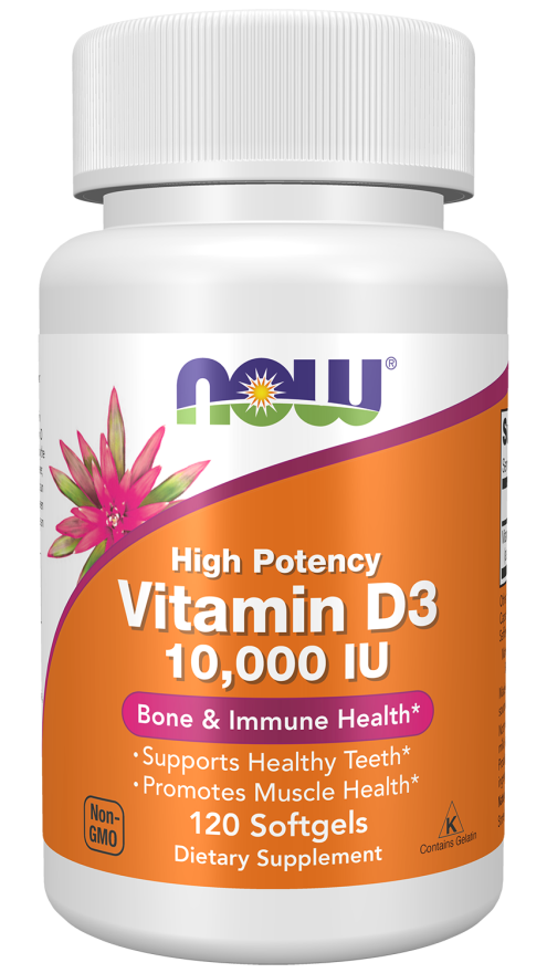Vitamin D3 10000 IU 120 Softgels
