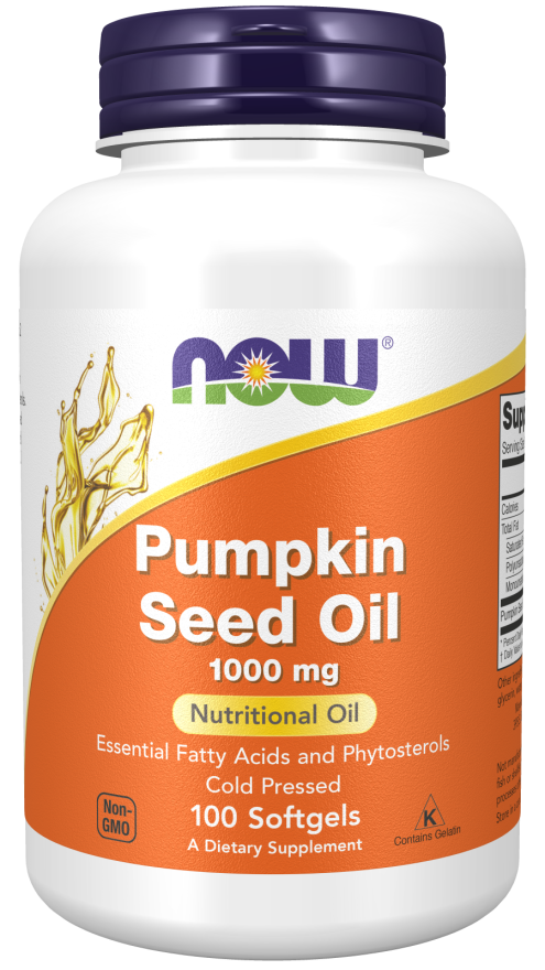 NOW Foods Pumpkin Seed Oil 100 Softgels GoldenTrainer Performance 