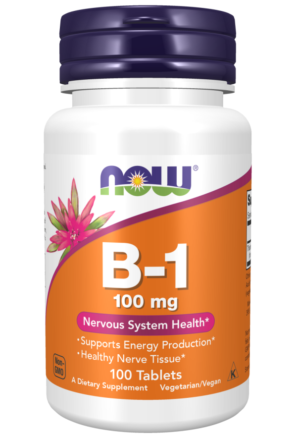 NOW Foods B-1 100mg 100 Tablets