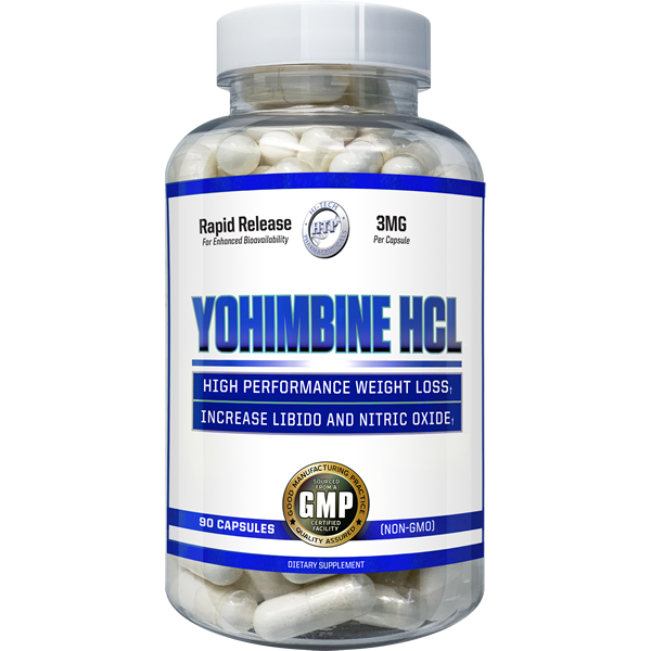 Hi-Tech Yohimbine HCL - 3 mg - 90 Capsules