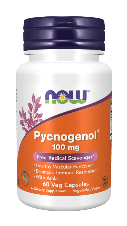 NOW Foods Pycnogenol 100mg 60 VCAPS