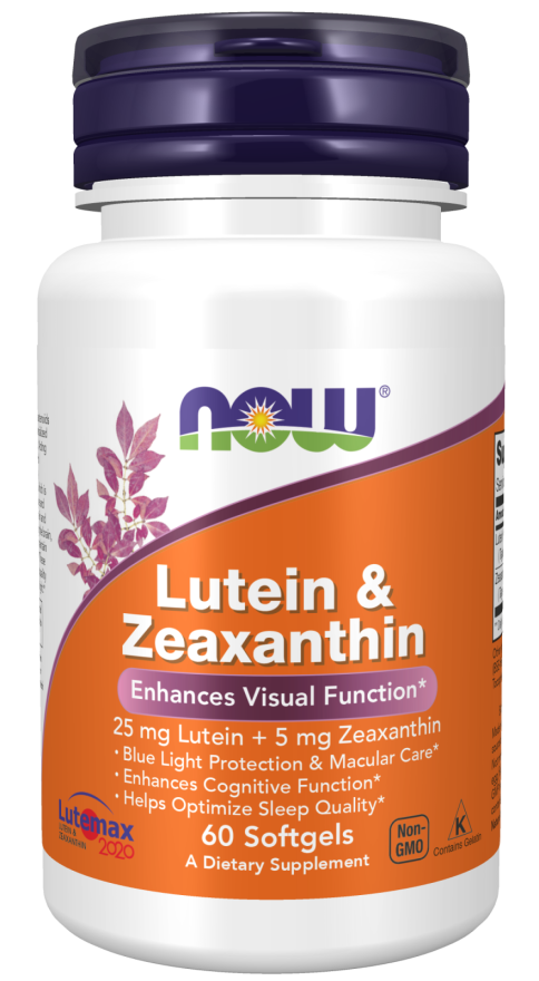 NOW Foods Lutein & Zeaxanthin 60 Softgels