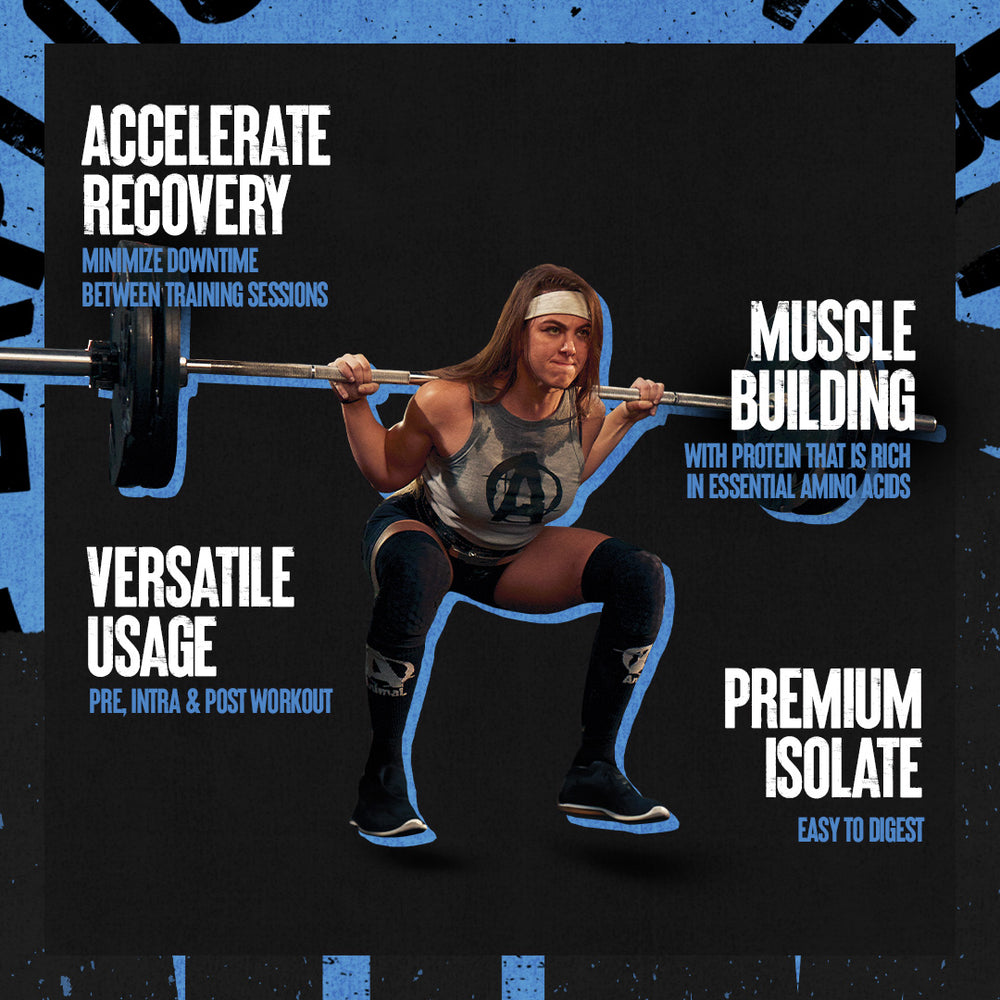 Universal Nutrition Animal Whey Isolate Clear Protein Powder 1.14 lb 20 Servings - Image 2