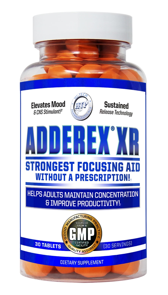 Hi-Tech Pharmaceuticals Adderex XR 30 Tablets