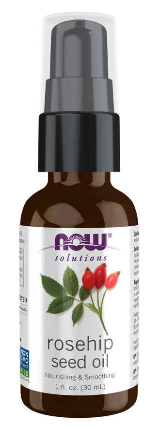 NOW Foods Rosehip Seed Oil 1oz & 4oz Bottles