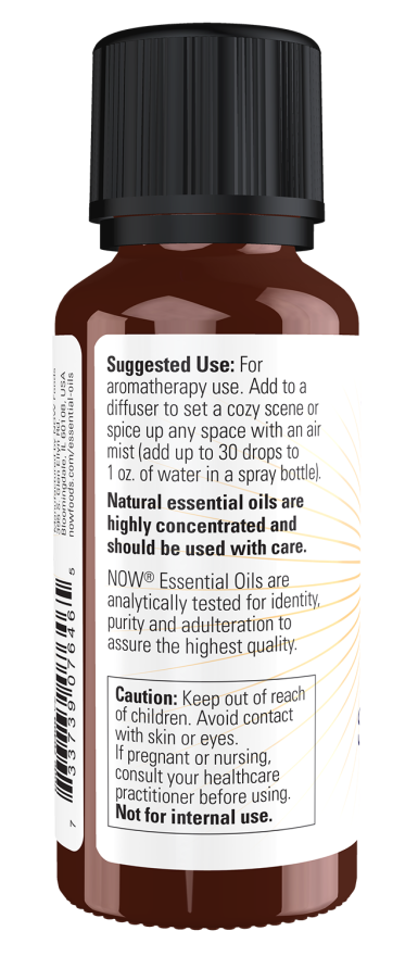 NOW Foods Spiced Cider Oil Blend 1oz - Image 3