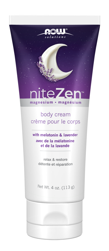 NOW Foods niteZen Magnesium Body Cream 4oz.