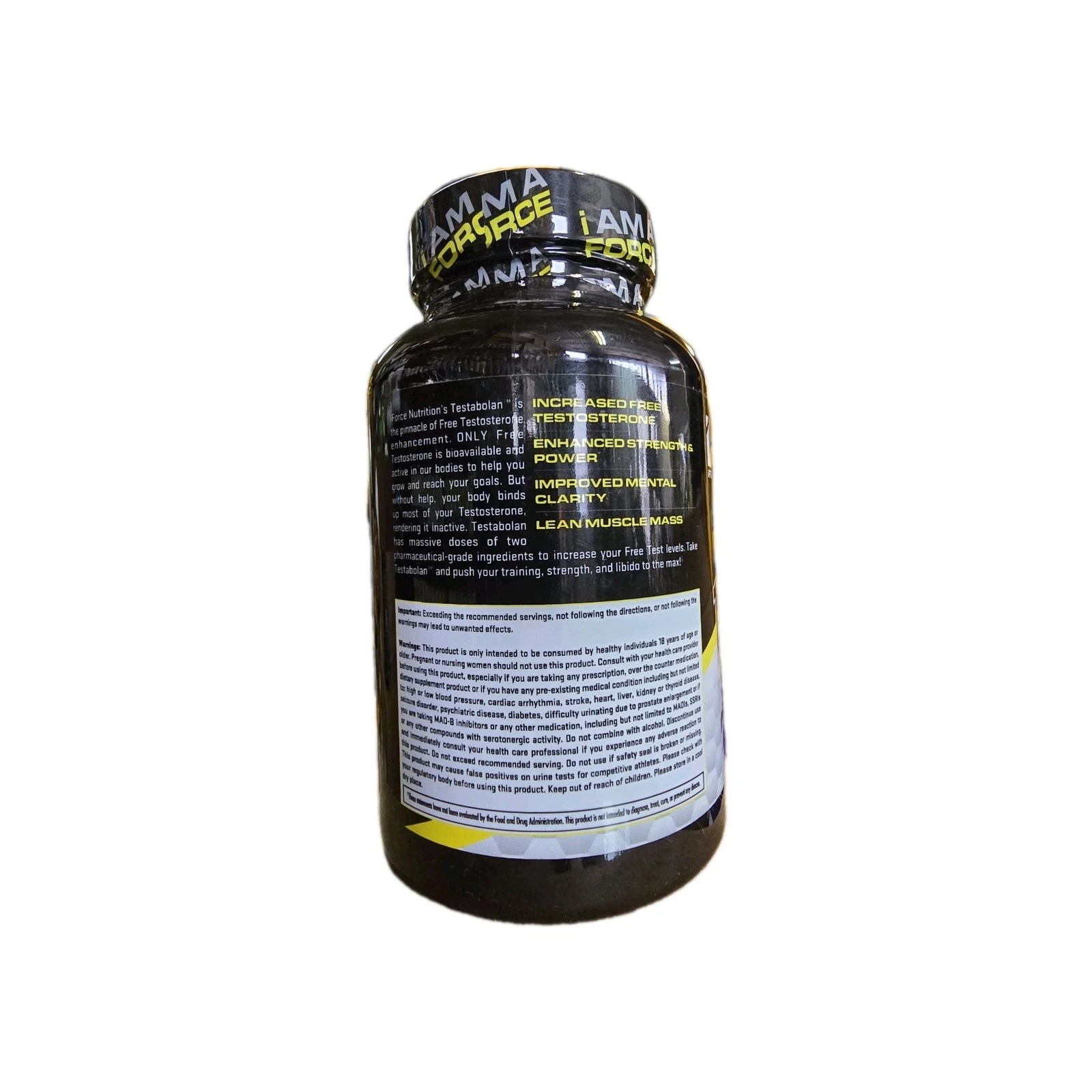 iForce Nutrition Testabolan - IN STOCK DISCONTINUED PRODUCT - Image 2