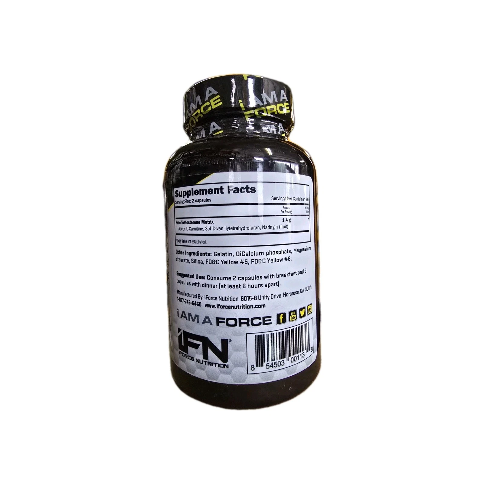 iForce Nutrition Testabolan - IN STOCK DISCONTINUED PRODUCT - Image 3