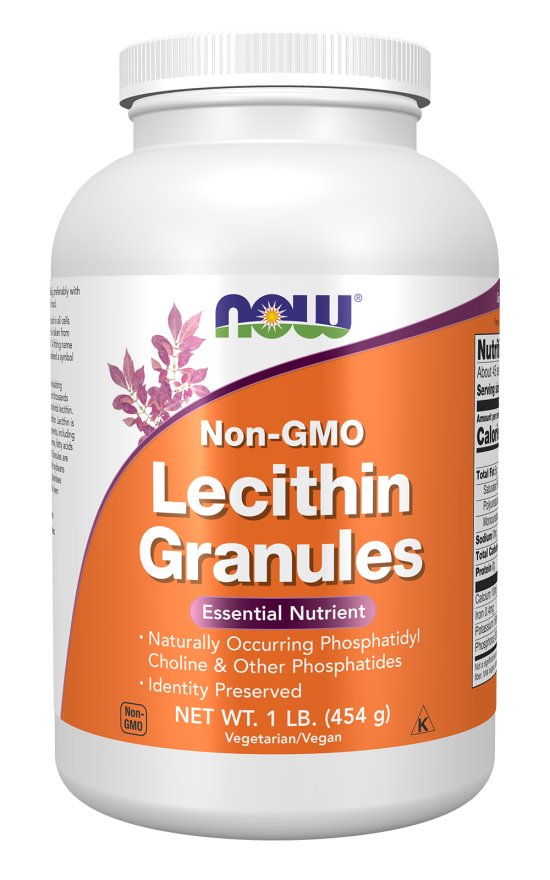 NOW Foods Lecithin Granules 1lb Container
