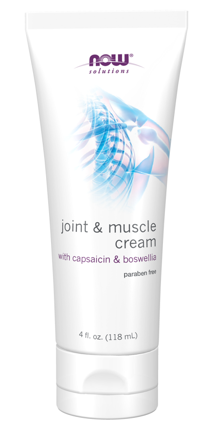 NOW Solutions Joint & Muscle Cream 4 fl oz