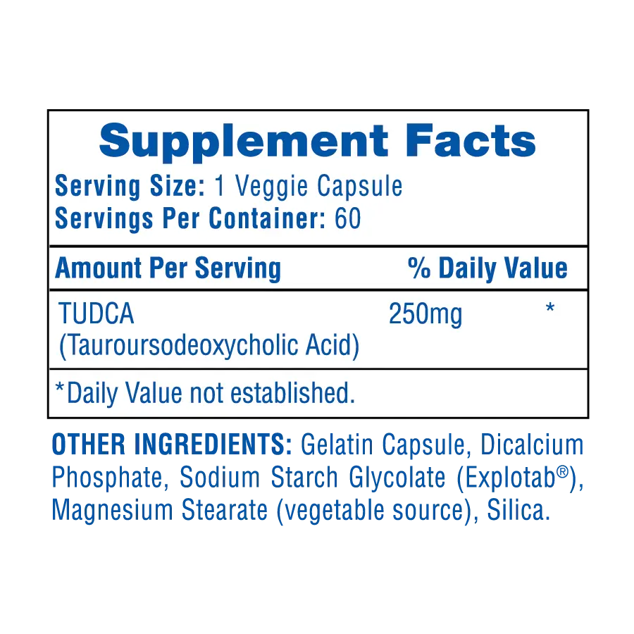 Hi-Tech Pharmaceuticals TUDCA 60 Capsules - Image 3