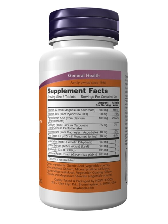 NOW Foods Respir-All Allergy 60 VCaps - Image 4