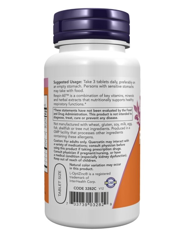 NOW Foods Respir-All Allergy 60 VCaps - Image 2