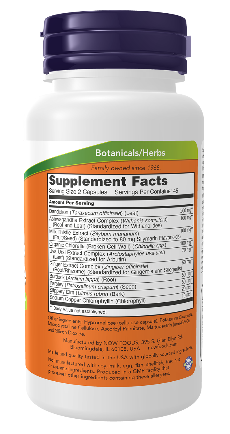 NOW Foods Detox & Cleanse - 90 Capsules - Image 2