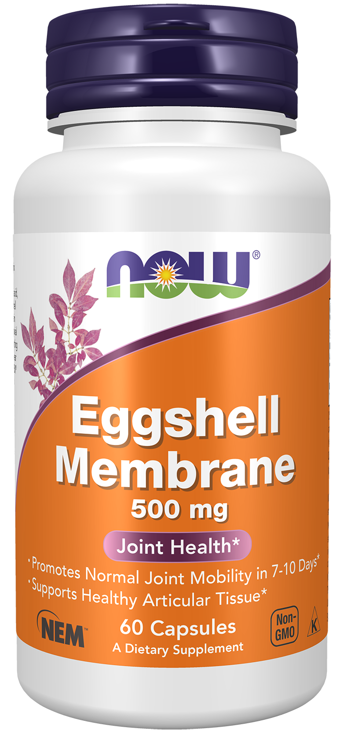 NOW Foods Eggshell Membrane 500 mg 60 Capsules