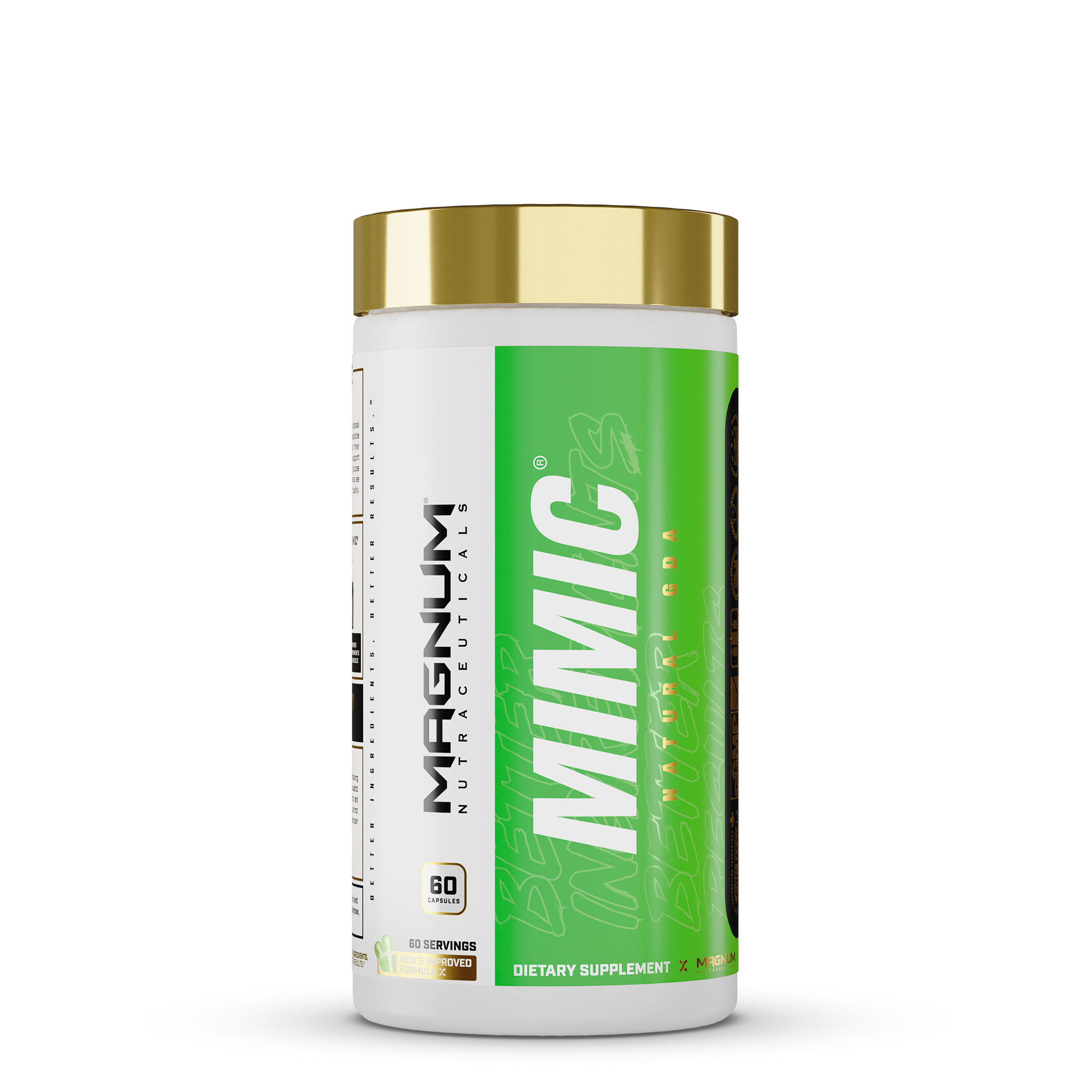 MAGNUM Nutraceuticals MIMIC - Natural GDA - 60 Capsules